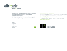 Tablet Screenshot of alltitude.com